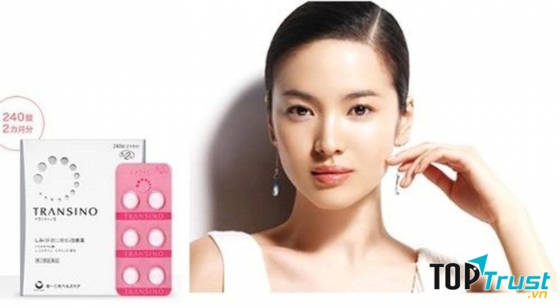 Viên Uống Trắng Da, Trị Nám, Tàn Nhang Transino Whitening (240 Viên)