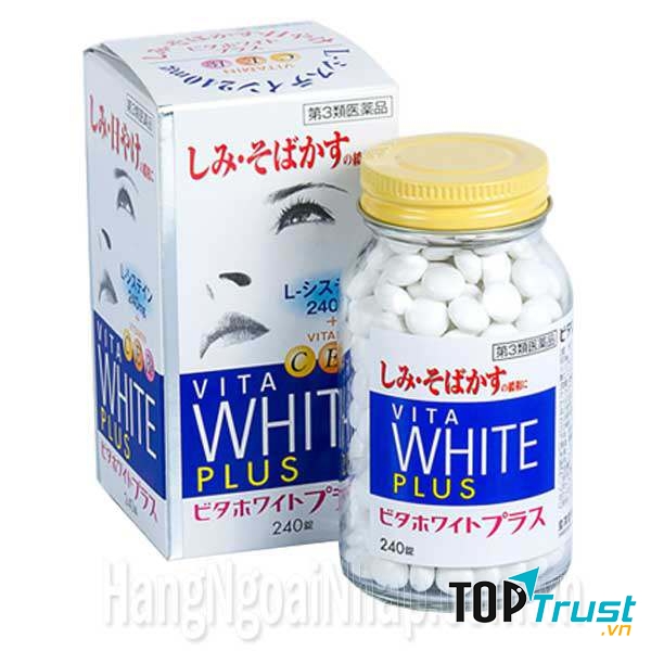 Viên Uống Trắng Da Trị Nám Tàn Nhang Vita White Plus: