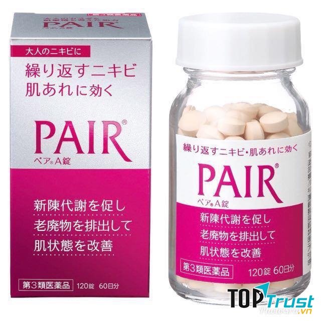 Viên uống trị mụn Pair Lion Nhật Bản
