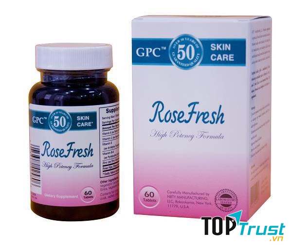 Viên uống trị mụn rosefresh
