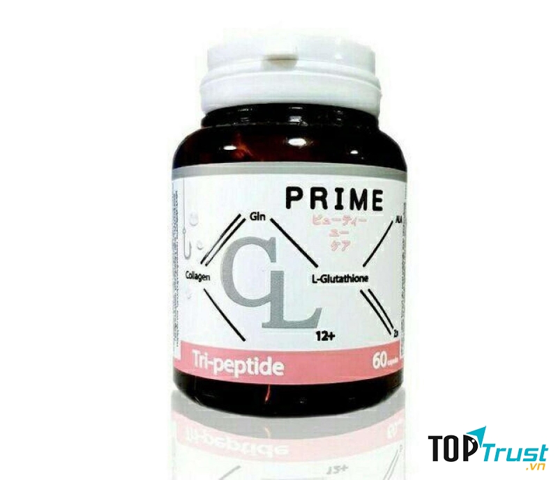 Viên uống trị mụn trắng da CL Collagen Prime Plus Thái Lan