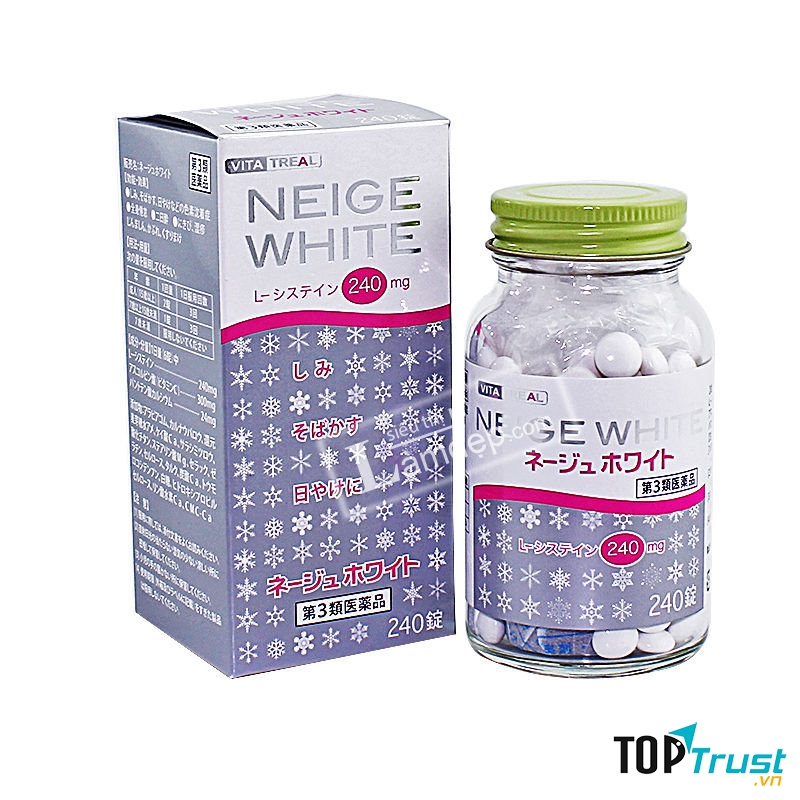 Viên Uống Trị Nám, Làm Trắng Da Neige White Nhật Bản: