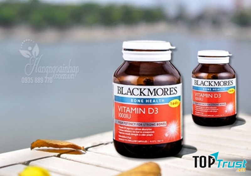 Viên Uống Vitamin D3 1000IU Blackmores Của Úc Hộp 200 Viên: