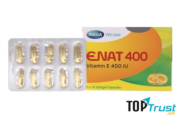 Viên uống Vitamin E Enat 400