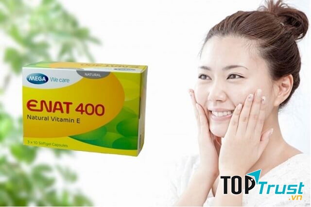 Viên uống Vitamin E Enat 400