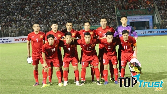 Tuyển Việt Nam với biệt danh Những ngôi sao vàng