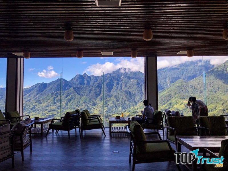 View cực đỉnh tại tầng 2 của homestay