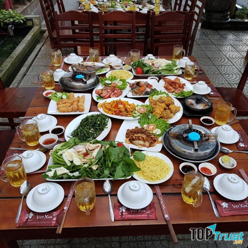 Thực đơn đa dạng