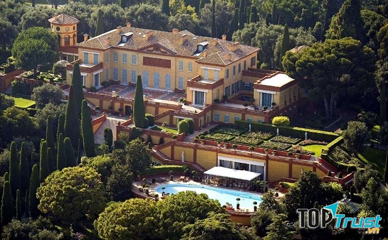 Villa Leopolda, France, ngôi biệt thự đẳng cấp quốc tế
