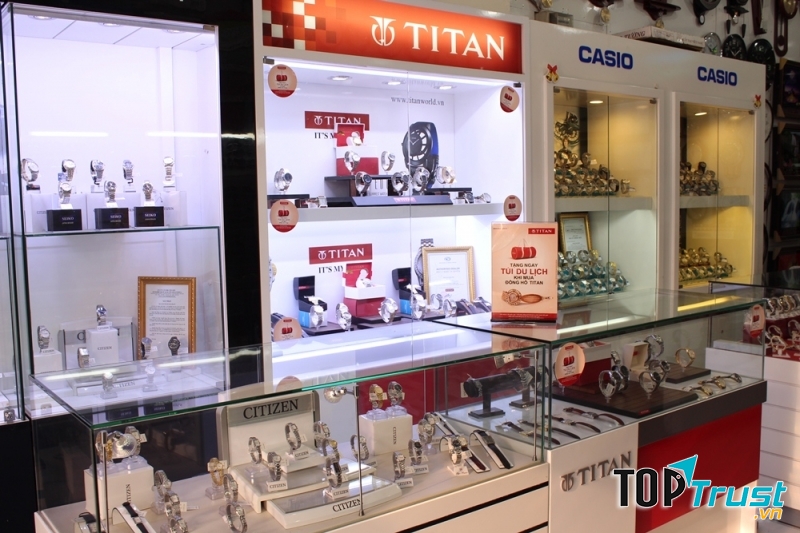 Sản phẩm được trưng bày sản phẩm tại Vinawatch