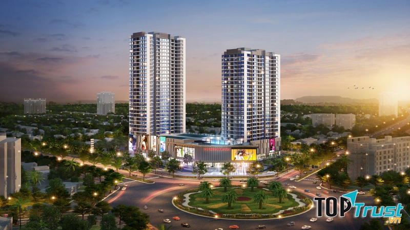 Nhìn tổng thể chung cư Vinhomes Bắc Ninh