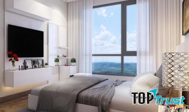Phòng ngủ của căn hộ Vinhomes Bắc Ninh