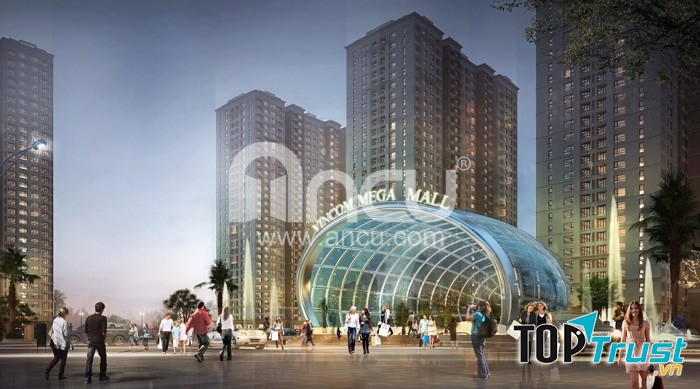 Cổng vòm ở Times City-Park Hill