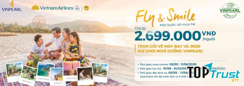 VINPEARL - FLY and SMILE - Một bước tới mùa hè