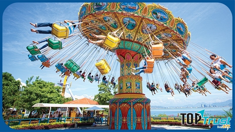 Trò chơi cảm giác mạnh tại khu vui chơi giải trí vinpearl land nha trang