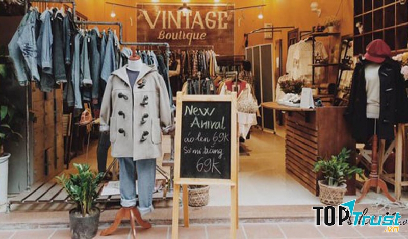 Vintage Boutique là một trong những địa chỉ quen thuộc của những cô nàng yêu thích style hàn xẻng