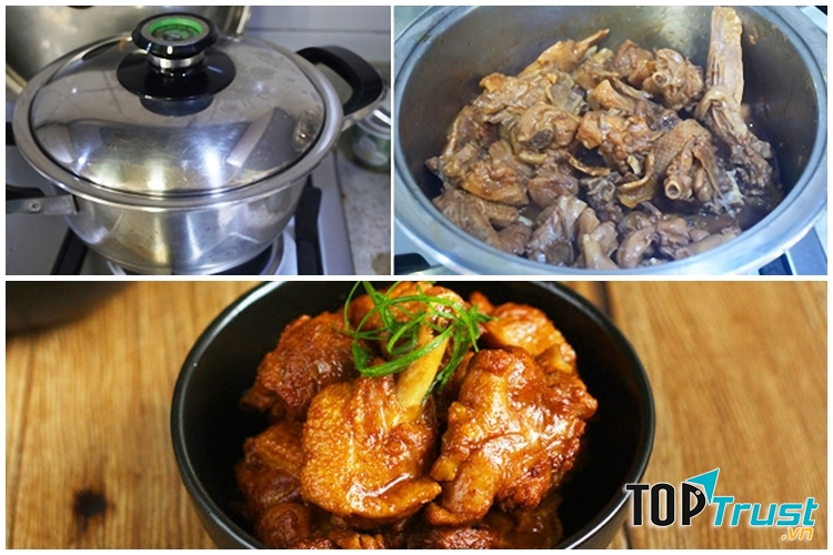 Món ngon vịt om bia