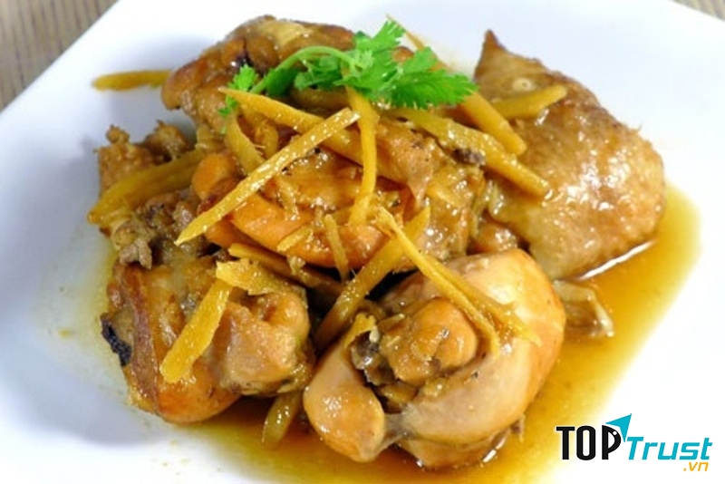 Thịt vịt kho gừng