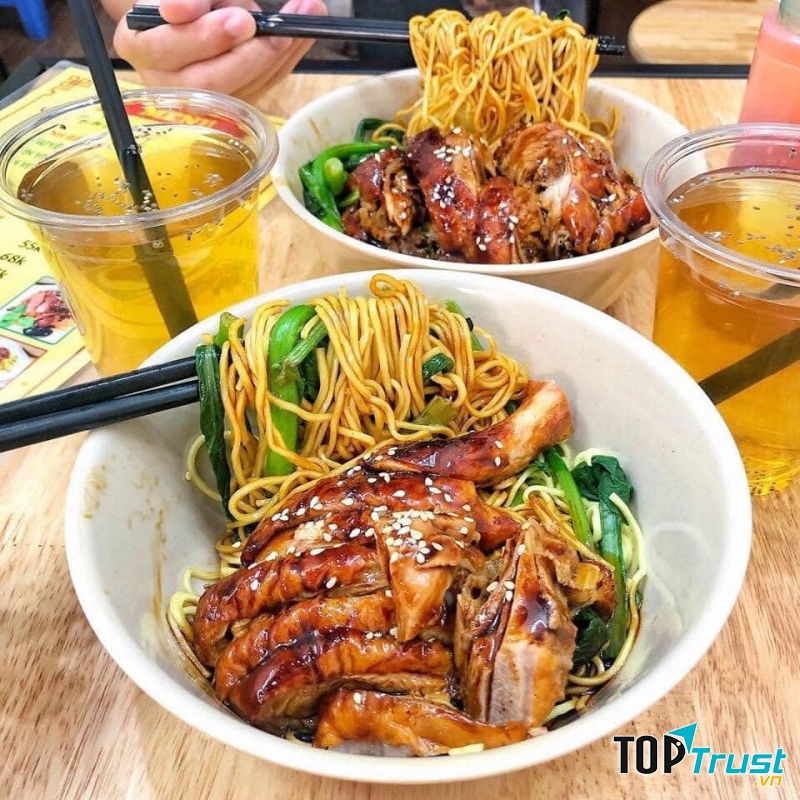 Thực đơn của quán