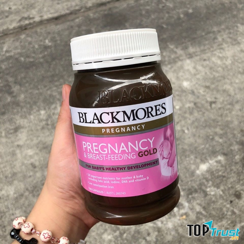 Vitamin cho bà bầu Blackmores Pregnancy and Breastfeeding Gold