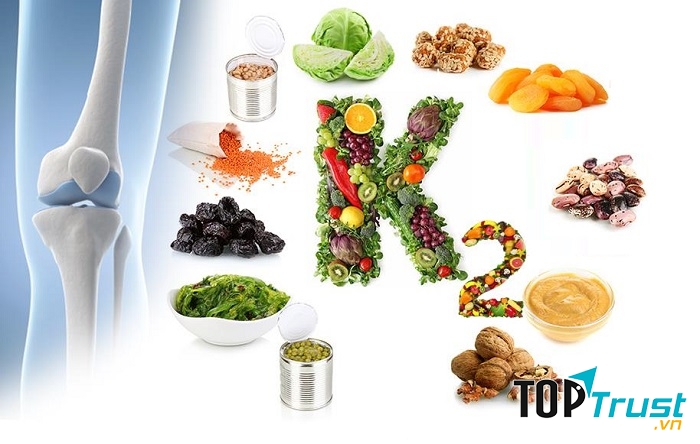Vitamin K giúp xương chắc khỏe