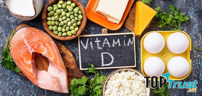 Vitamin D giúp xương chắc khỏe