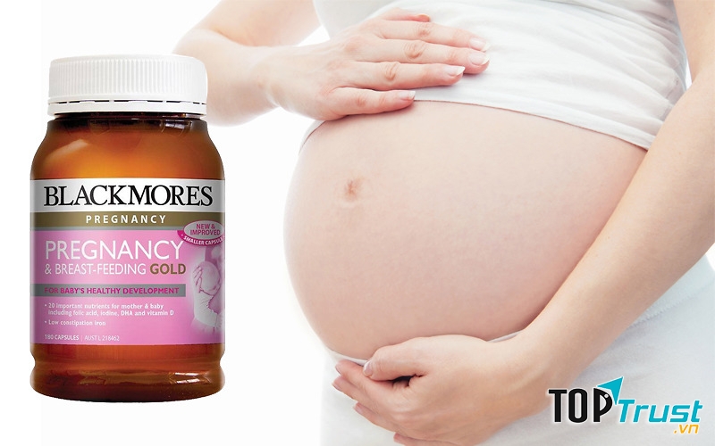 Vitamin DHA Cho Bà Bầu Blackmores Pregnancy 60 Viên: