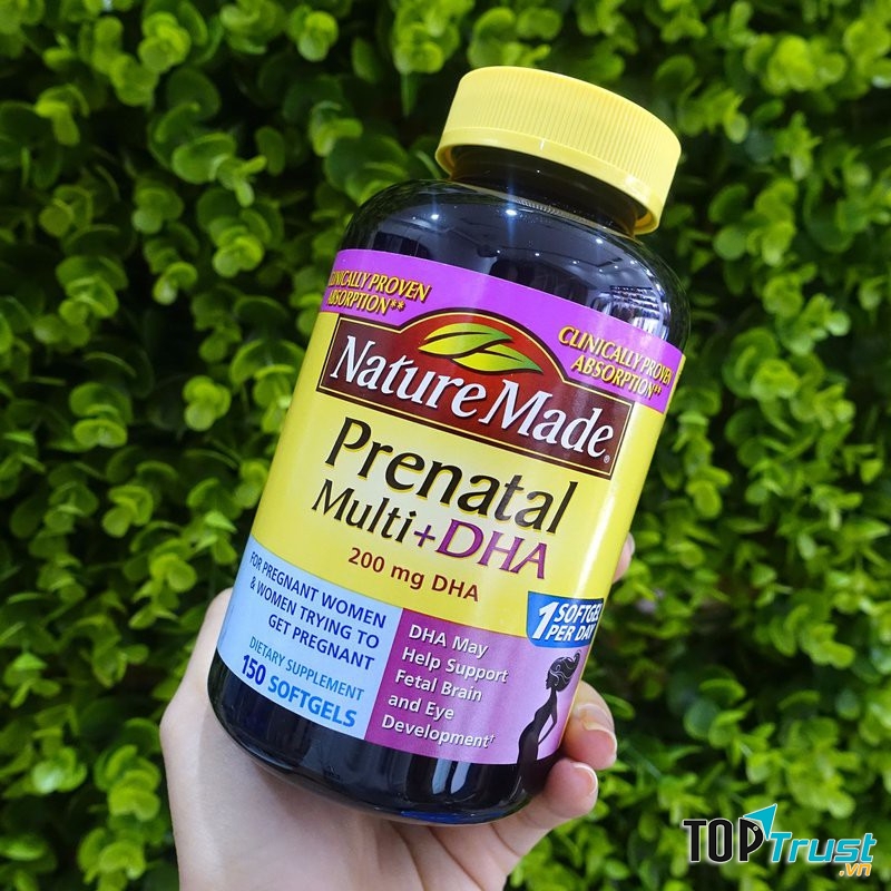 Vitamin DHA Nature Made Mỹ - Bổ Sung DHA Cho Bà Bầu
