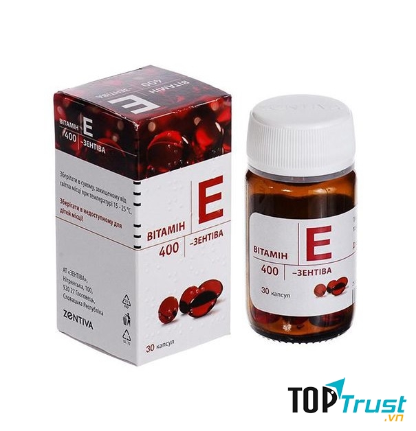 Vitamin E đỏ Zentiva của Nga