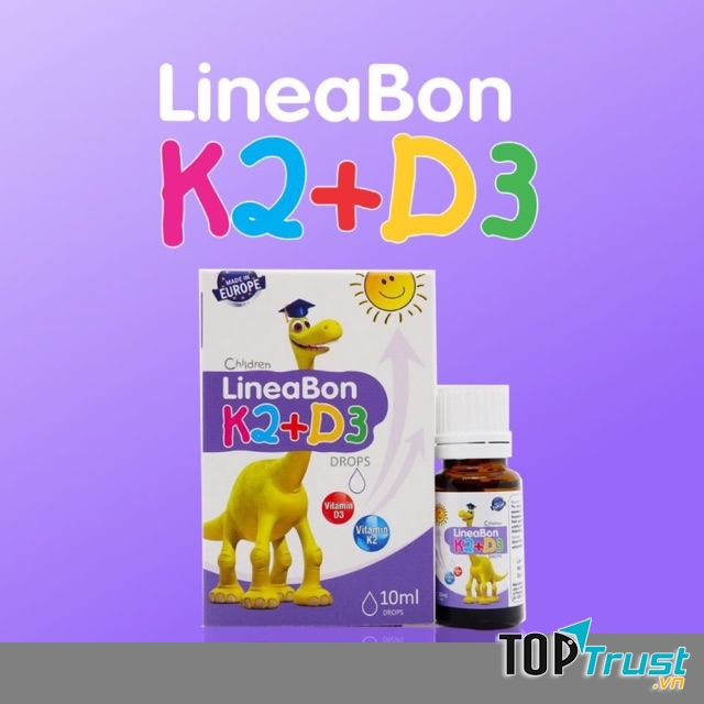 Vitamin tăng trưởng chiều cao LineaBon K2+D3