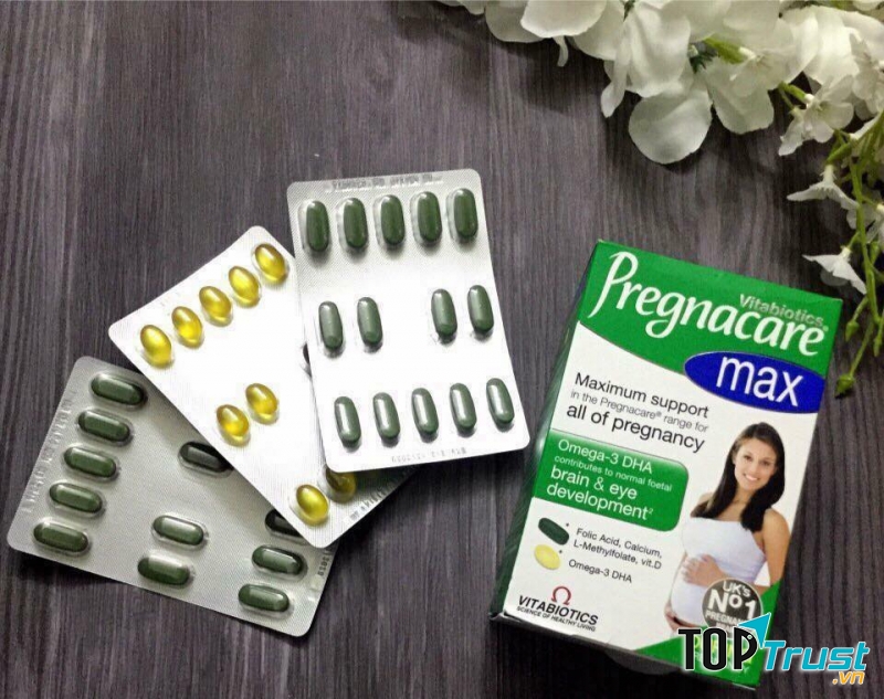 Vitamin tổng hợp cho bà bầu Pregnacare Max