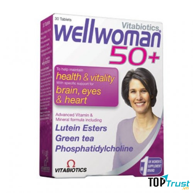 Vitamin tổng hợp Wellwoman 50+