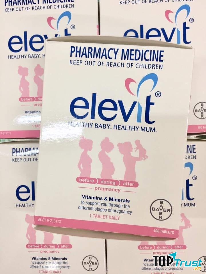 Vitamin tổng hợp Elevit cho bà bầu