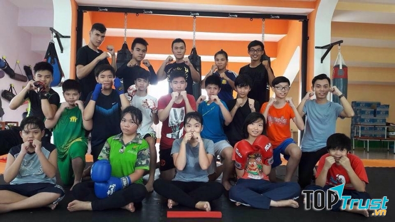 Võ đường Thanh Phong được nhiều phụ huynh tin tưởng gửi gắm con em mình.