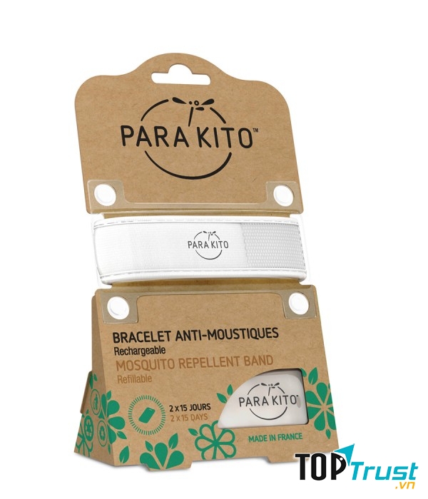 Viên Chống Muỗi PARA’KITO™ Kèm Vòng Đeo Tay Trẻ Em PARA’KITO™ Mosquito Repellent Sea World Graphic Band Kids - PKWB03