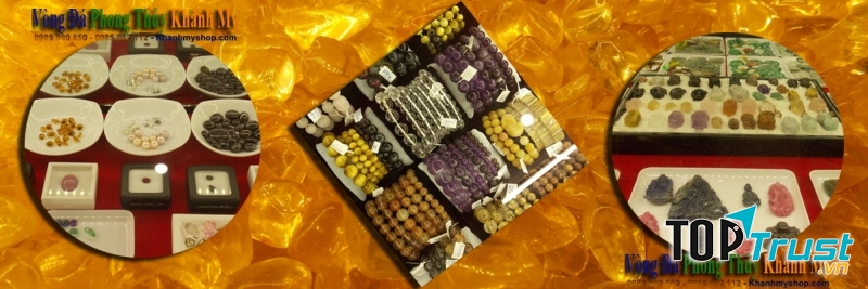 Vòng đá phong thủy Khánh My Shop