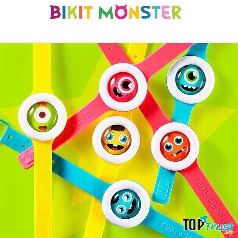﻿Vòng đeo tay đuổi muỗi Hàn Quốc Bikit Monste