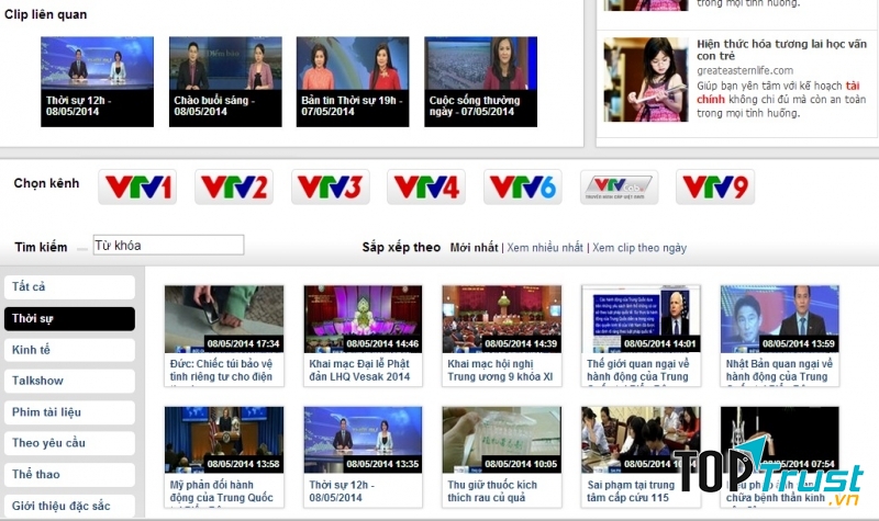 VTV online