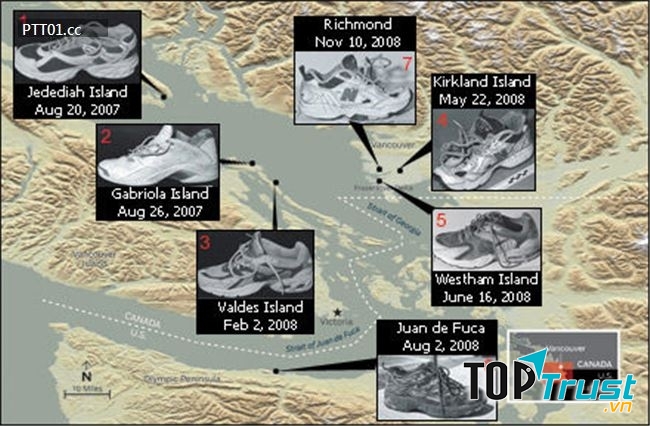 Vụ án những chiếc chân không chủ