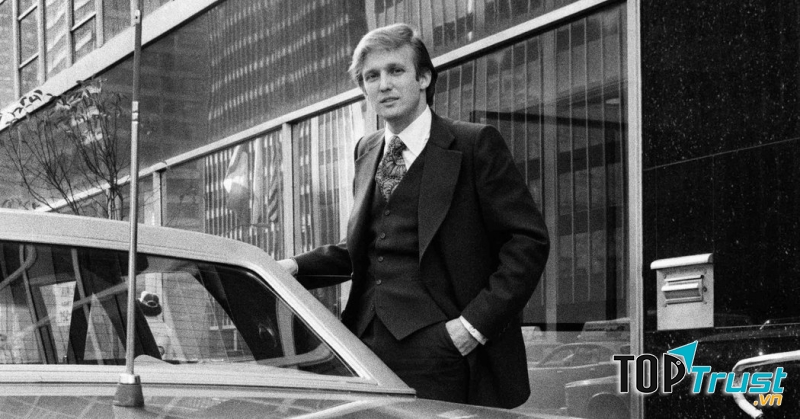 Donald Trump khi còn trẻ (1970)