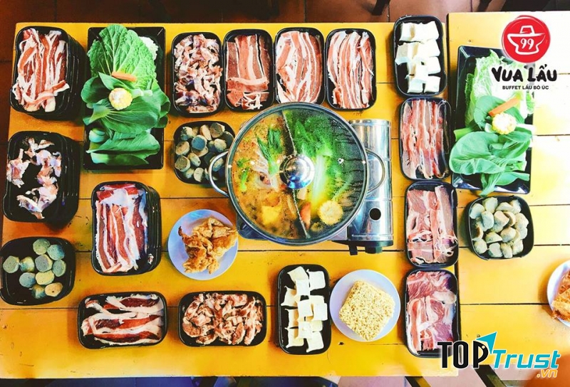 VUA LẨU 99 - Buffet lẩu bò Úc 99k