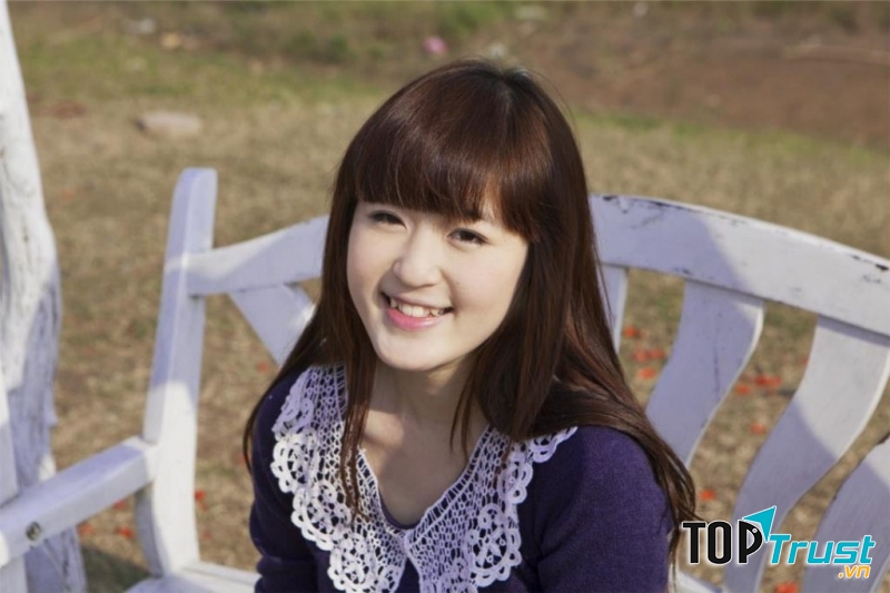 Con gái Quảng Ninh với làn da trắng ngần