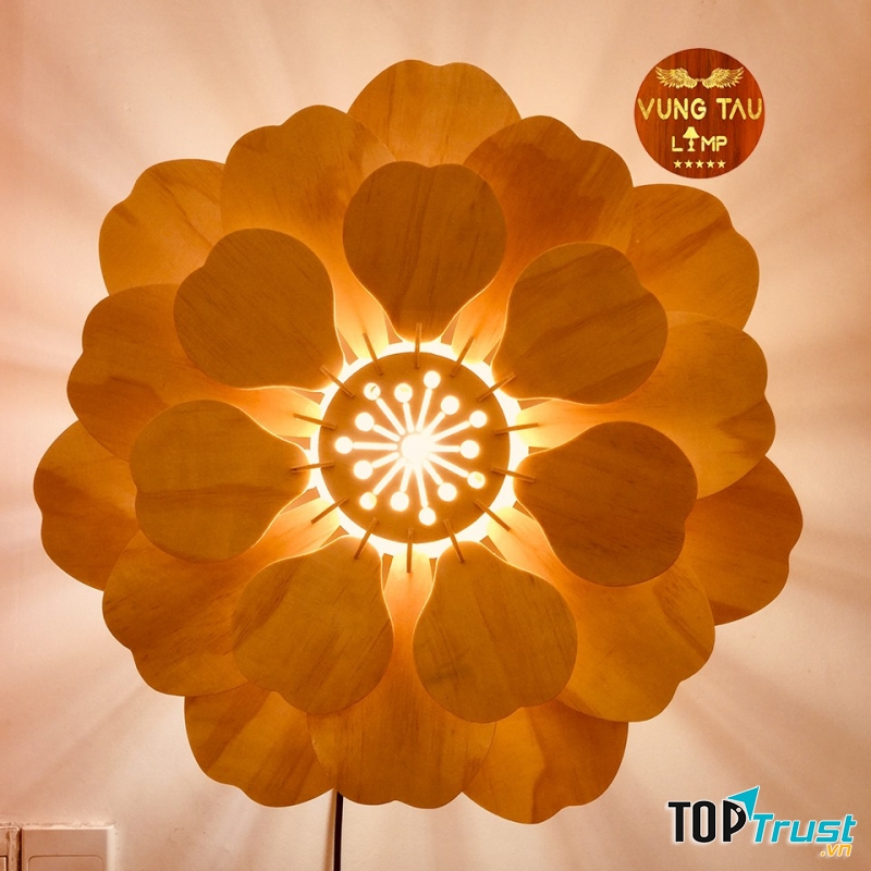 Vung Tau Wood Lamp - Đèn Gỗ Trang Trí