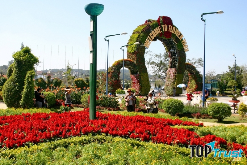 Vườn Hoa Đà Lạt - tỉnh Lâm Đồng