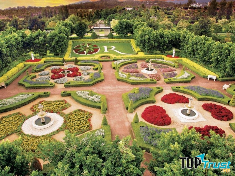 Khu vườn Hunter Valley xinh đẹp, xanh tươi