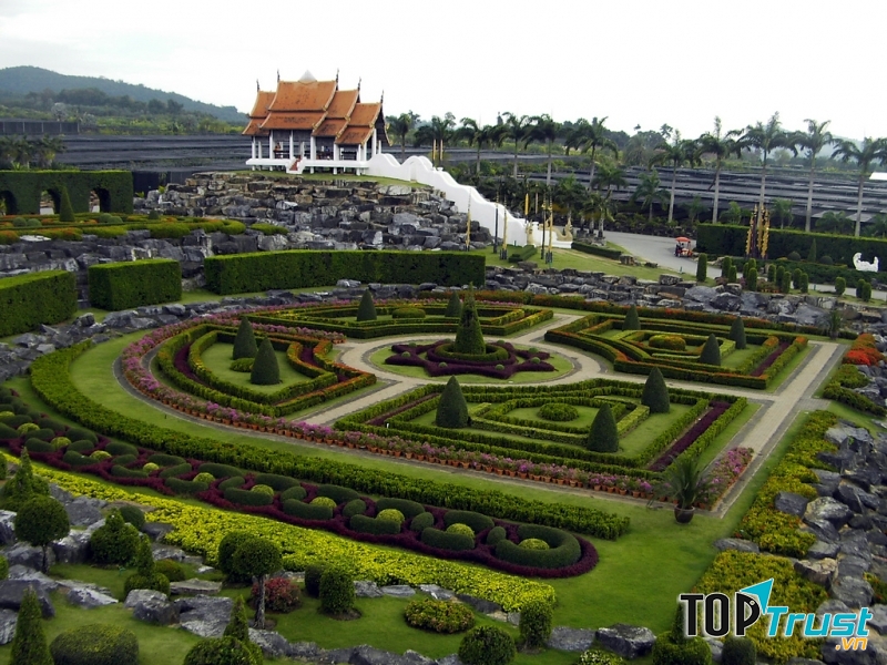 Vẻ đẹp vườn nhiệt đới Nong Nooch