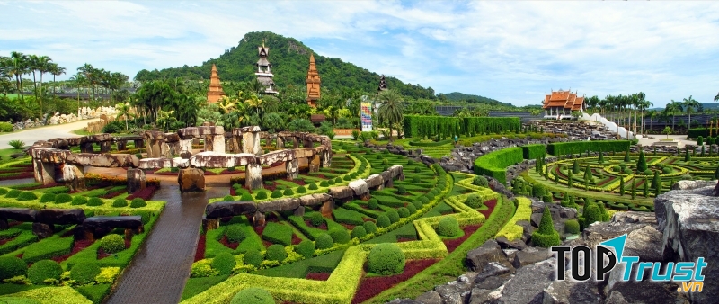 Vẻ đẹp vườn nhiệt đới Nong Nooch