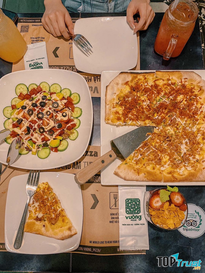 Vuông Pizza - Tròn dịch vụ!