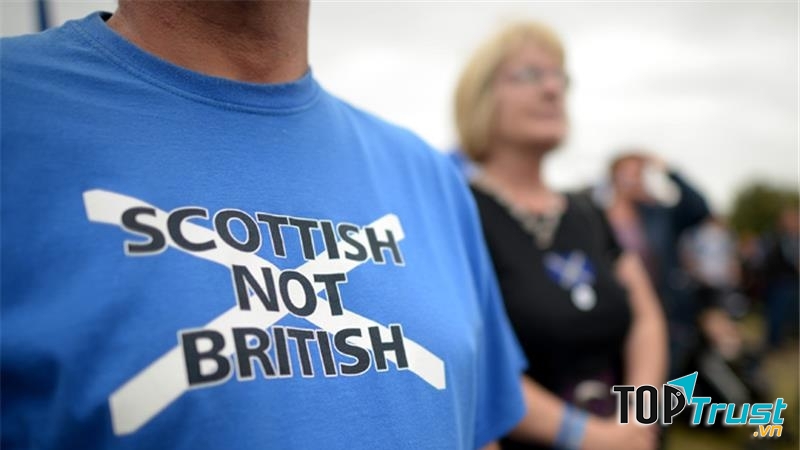 Người dân Scotland biểu tình giành độc lập