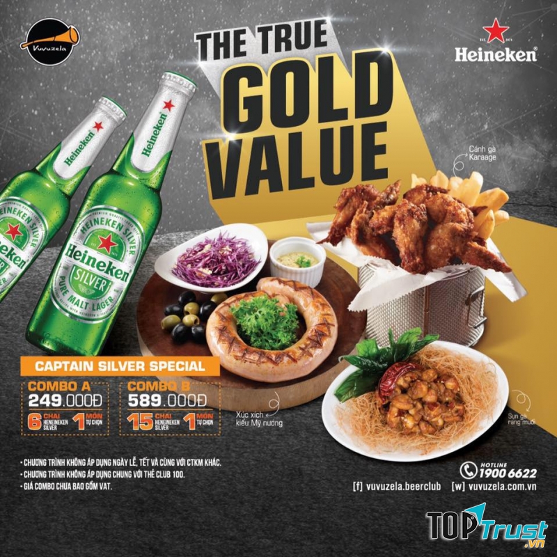 Vuvuzela có rất nhiều chương trình ưu đãi hấp dẫn dành cho khách hàng